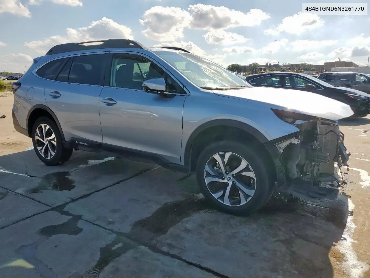 2022 Subaru Outback Limited Xt VIN: 4S4BTGND6N3261770 Lot: 54226155