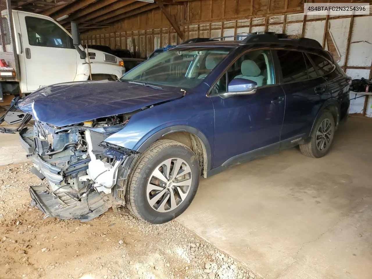 2022 Subaru Outback Premium VIN: 4S4BTAFC2N3254396 Lot: 55671195