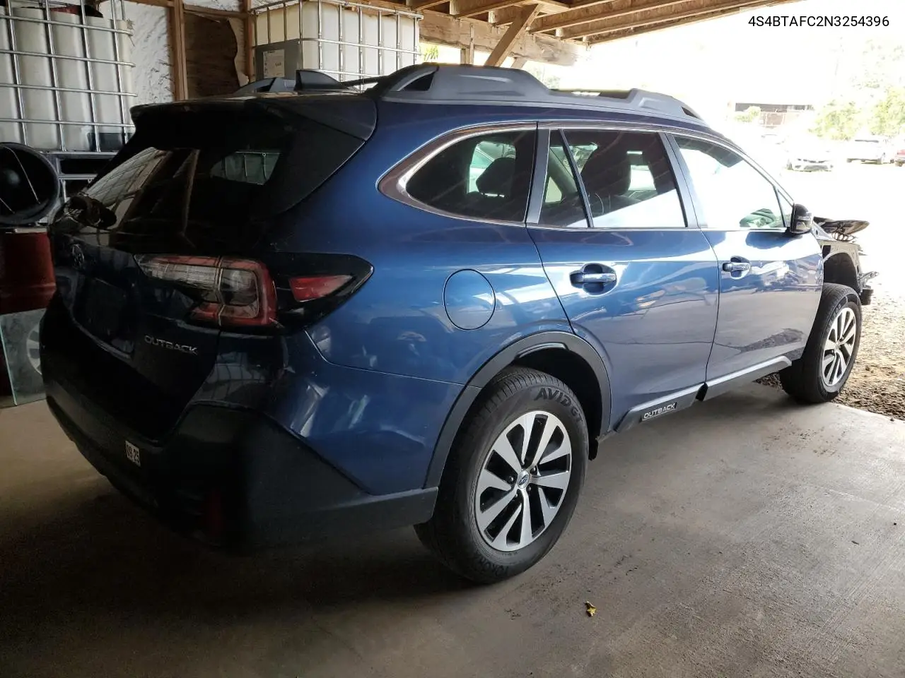 2022 Subaru Outback Premium VIN: 4S4BTAFC2N3254396 Lot: 55671195