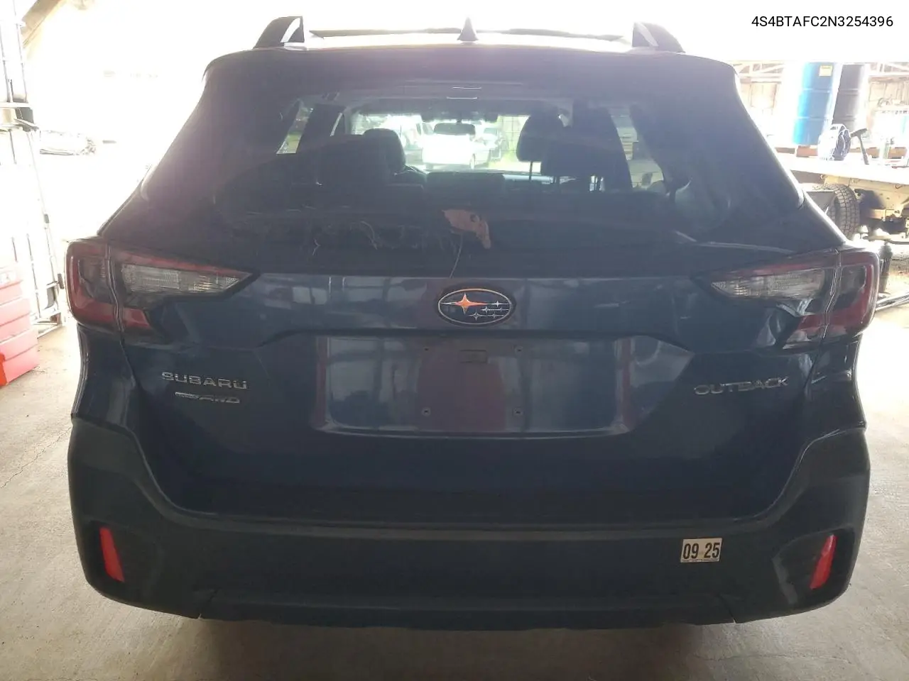 2022 Subaru Outback Premium VIN: 4S4BTAFC2N3254396 Lot: 55671195