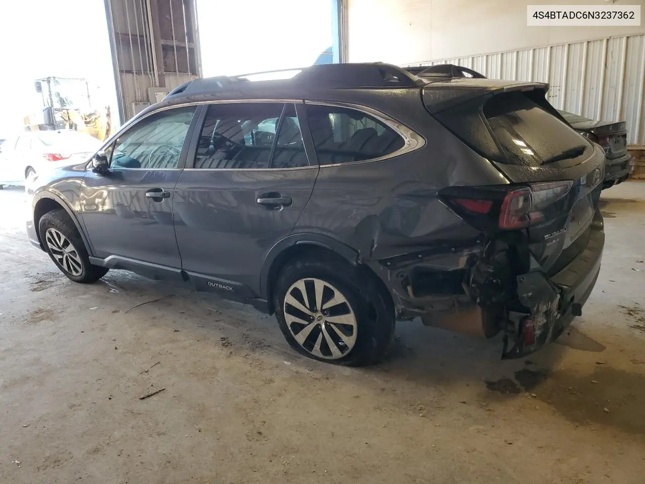 2022 Subaru Outback Premium VIN: 4S4BTADC6N3237362 Lot: 55984625