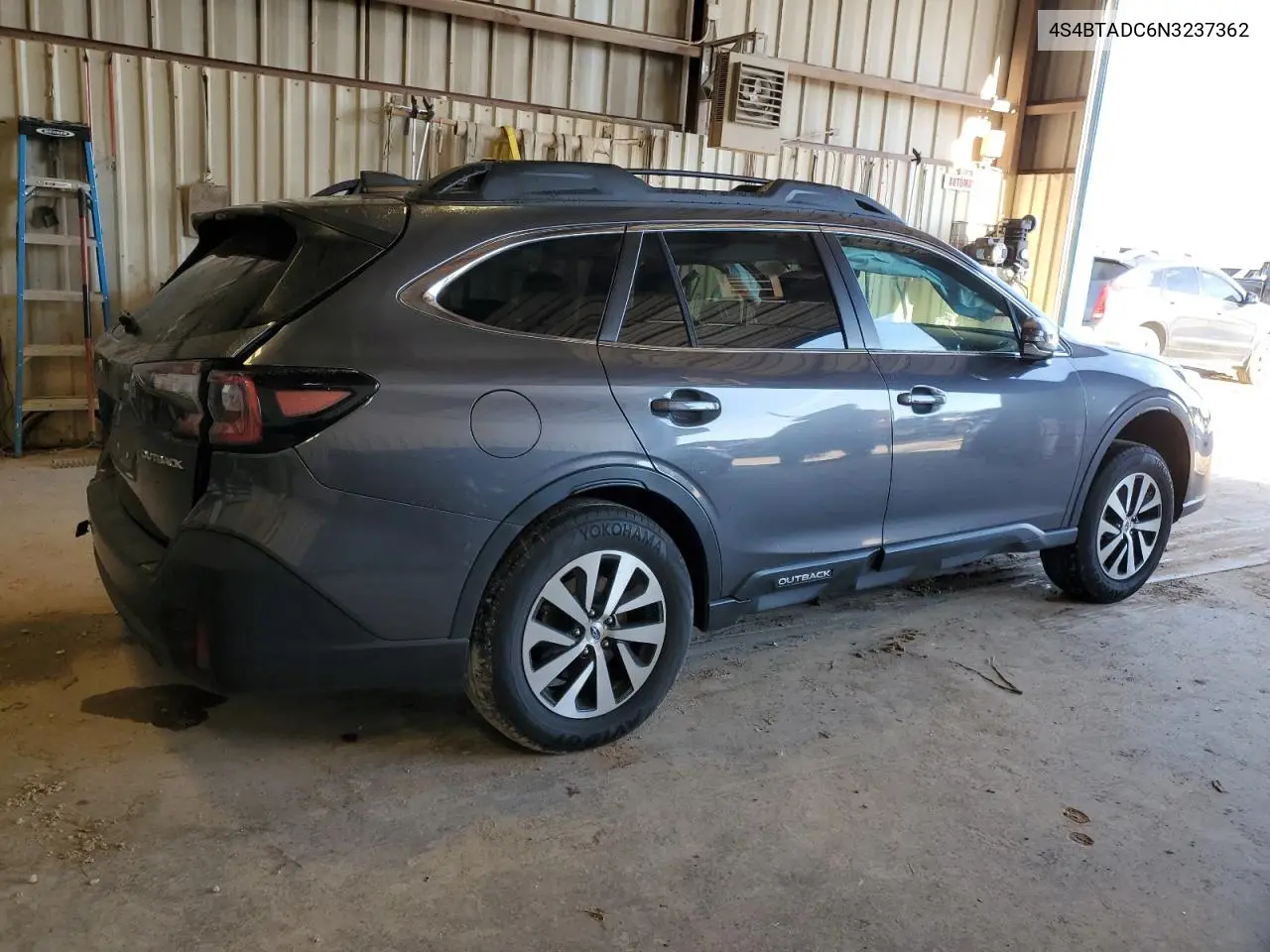 2022 Subaru Outback Premium VIN: 4S4BTADC6N3237362 Lot: 55984625