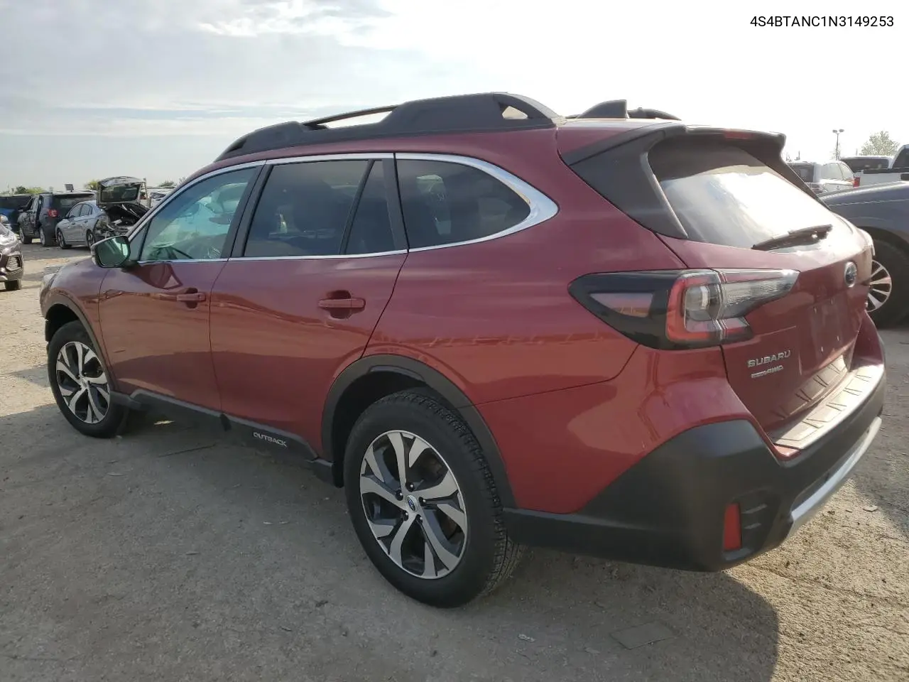 2022 Subaru Outback Limited VIN: 4S4BTANC1N3149253 Lot: 56113615