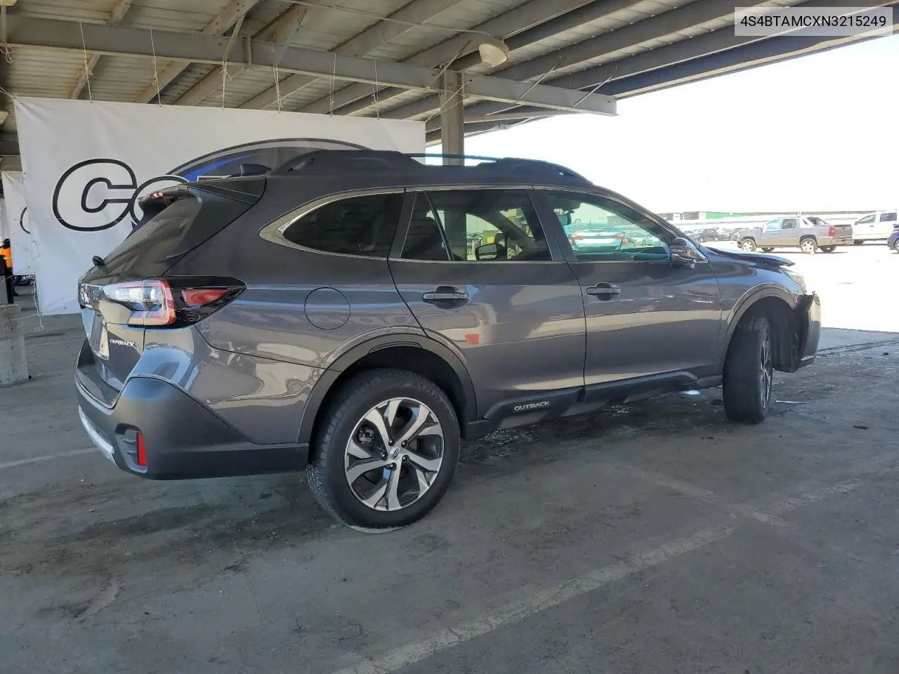 2022 Subaru Outback Limited VIN: 4S4BTAMCXN3215249 Lot: 56157475