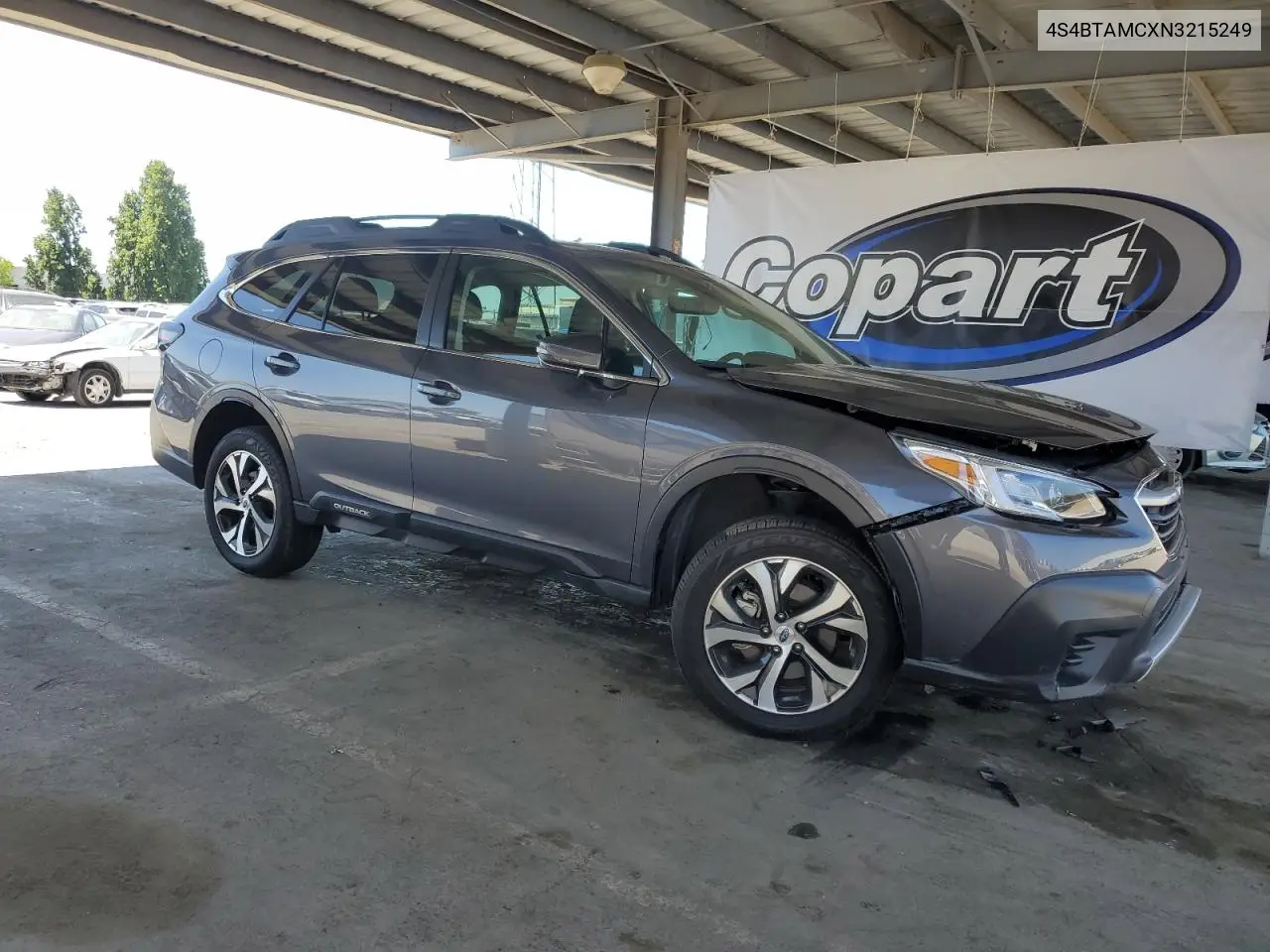 2022 Subaru Outback Limited VIN: 4S4BTAMCXN3215249 Lot: 56157475