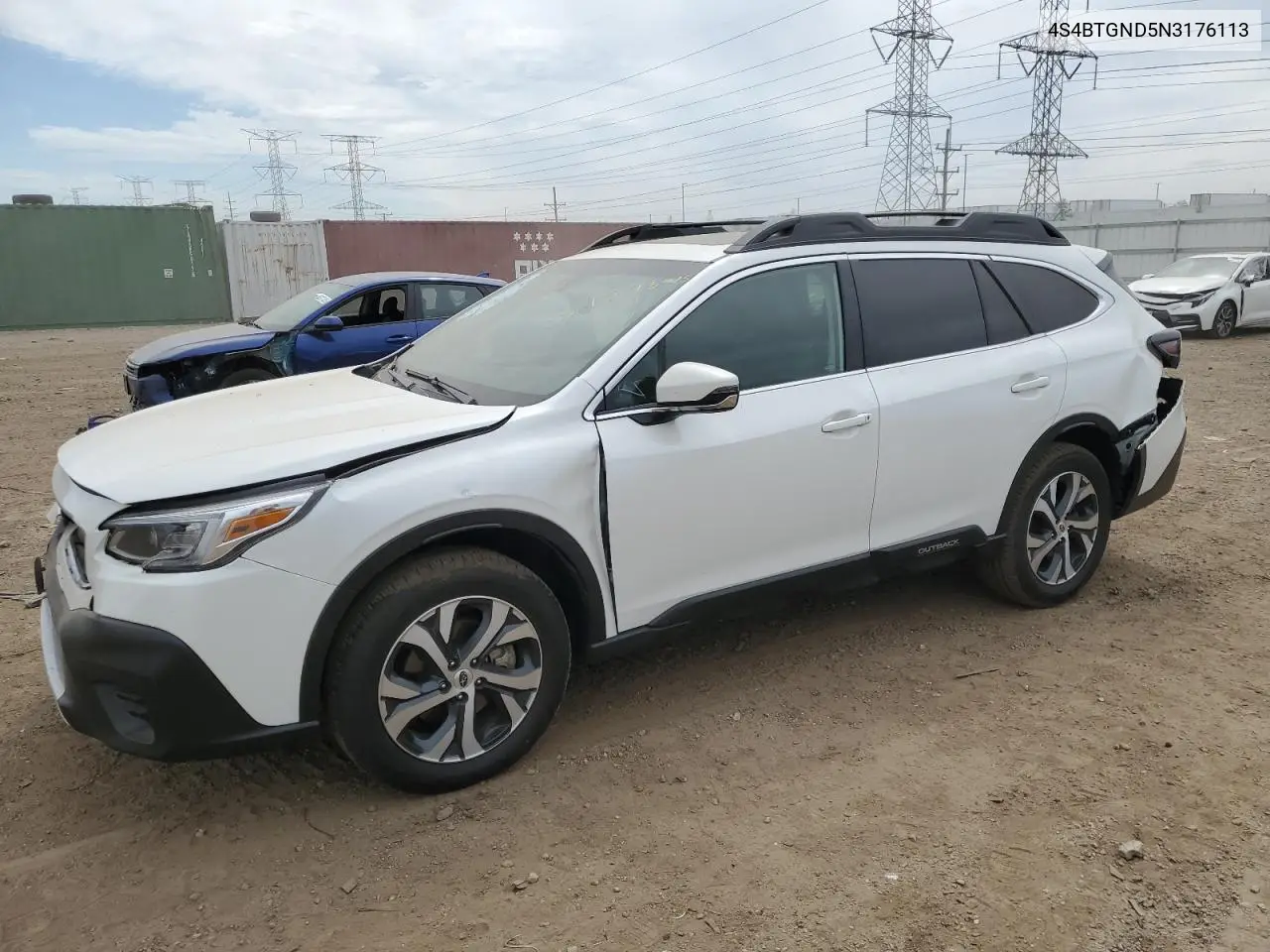 2022 Subaru Outback Limited Xt VIN: 4S4BTGND5N3176113 Lot: 56489845