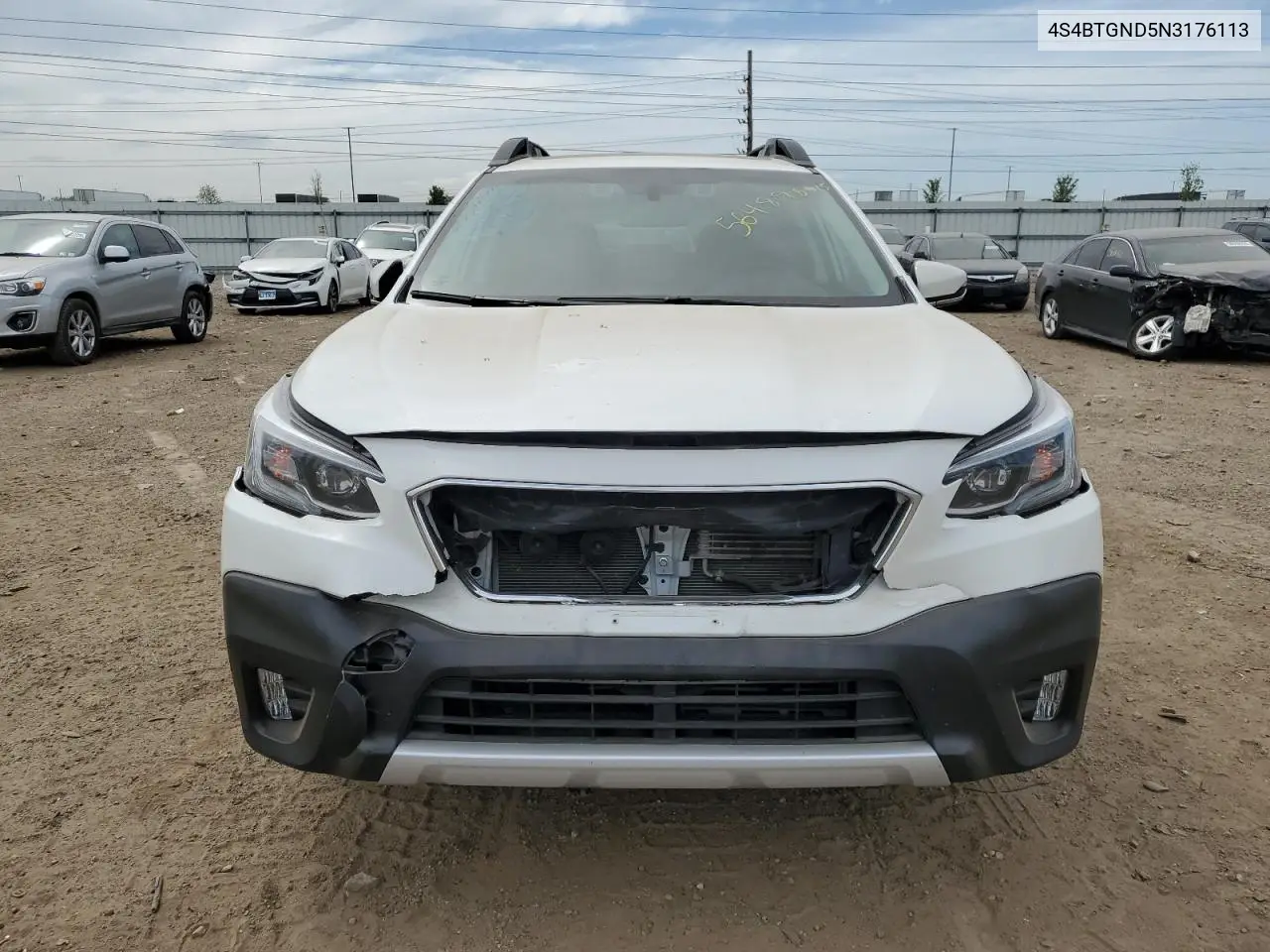 2022 Subaru Outback Limited Xt VIN: 4S4BTGND5N3176113 Lot: 56489845