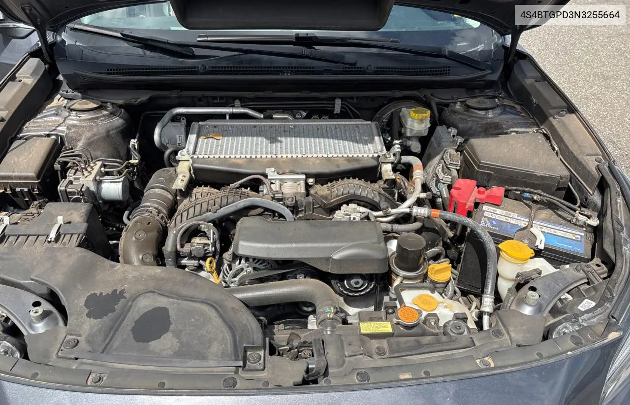 2022 Subaru Outback Touring VIN: 4S4BTGPD3N3255664 Lot: 56517045