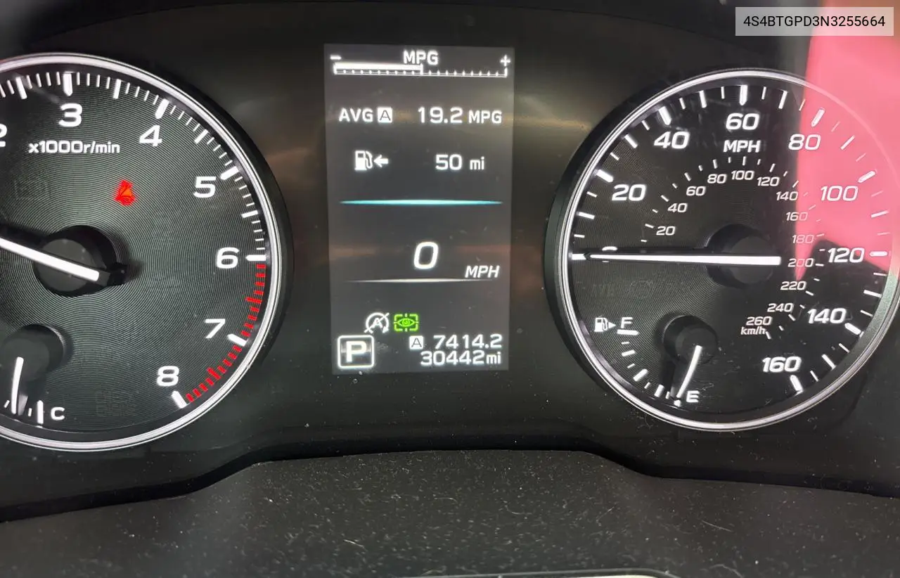 2022 Subaru Outback Touring VIN: 4S4BTGPD3N3255664 Lot: 56517045