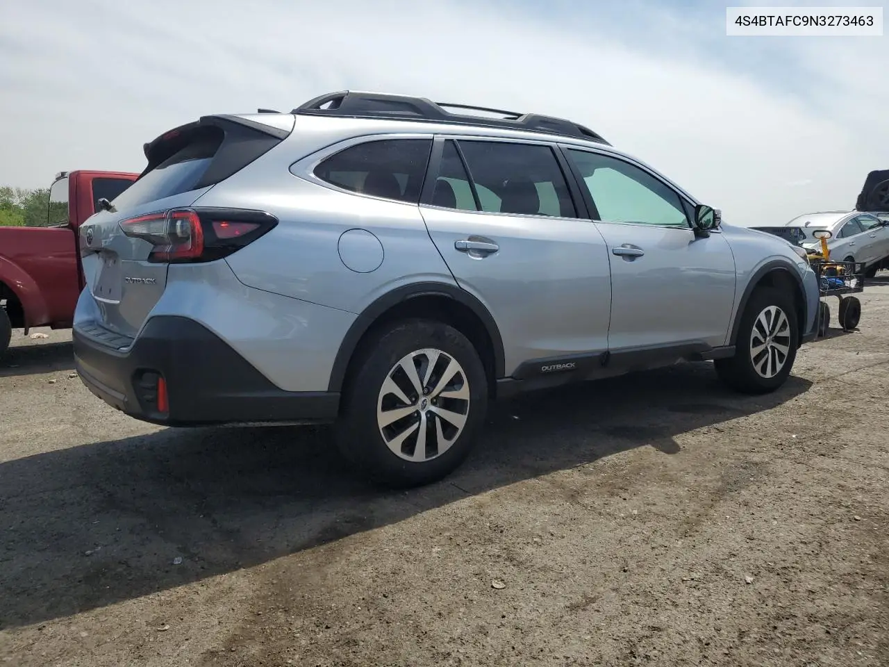 2022 Subaru Outback Premium VIN: 4S4BTAFC9N3273463 Lot: 56532265