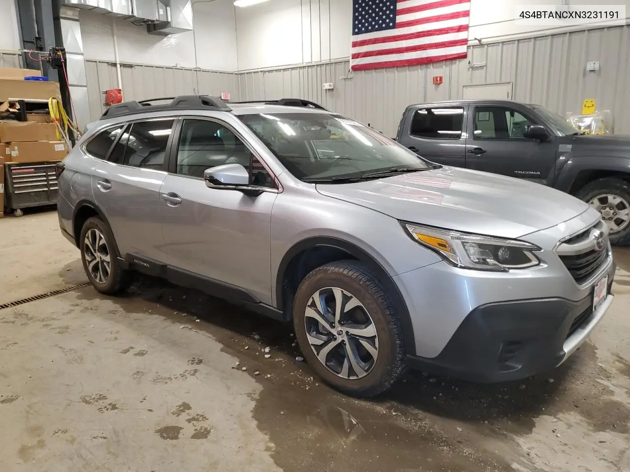 2022 Subaru Outback Limited VIN: 4S4BTANCXN3231191 Lot: 56707025