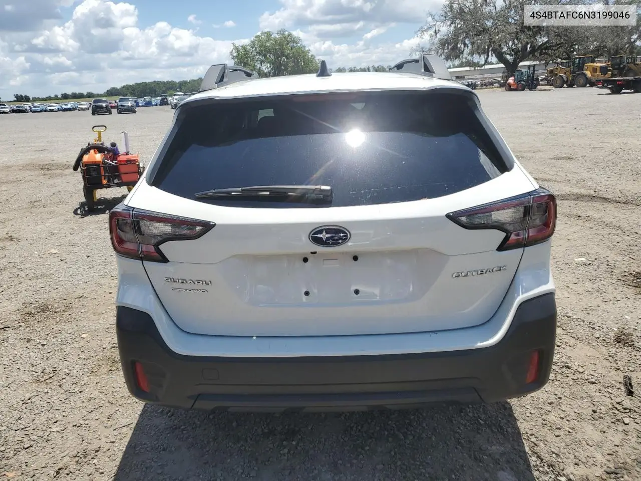 2022 Subaru Outback Premium VIN: 4S4BTAFC6N3199046 Lot: 57160685