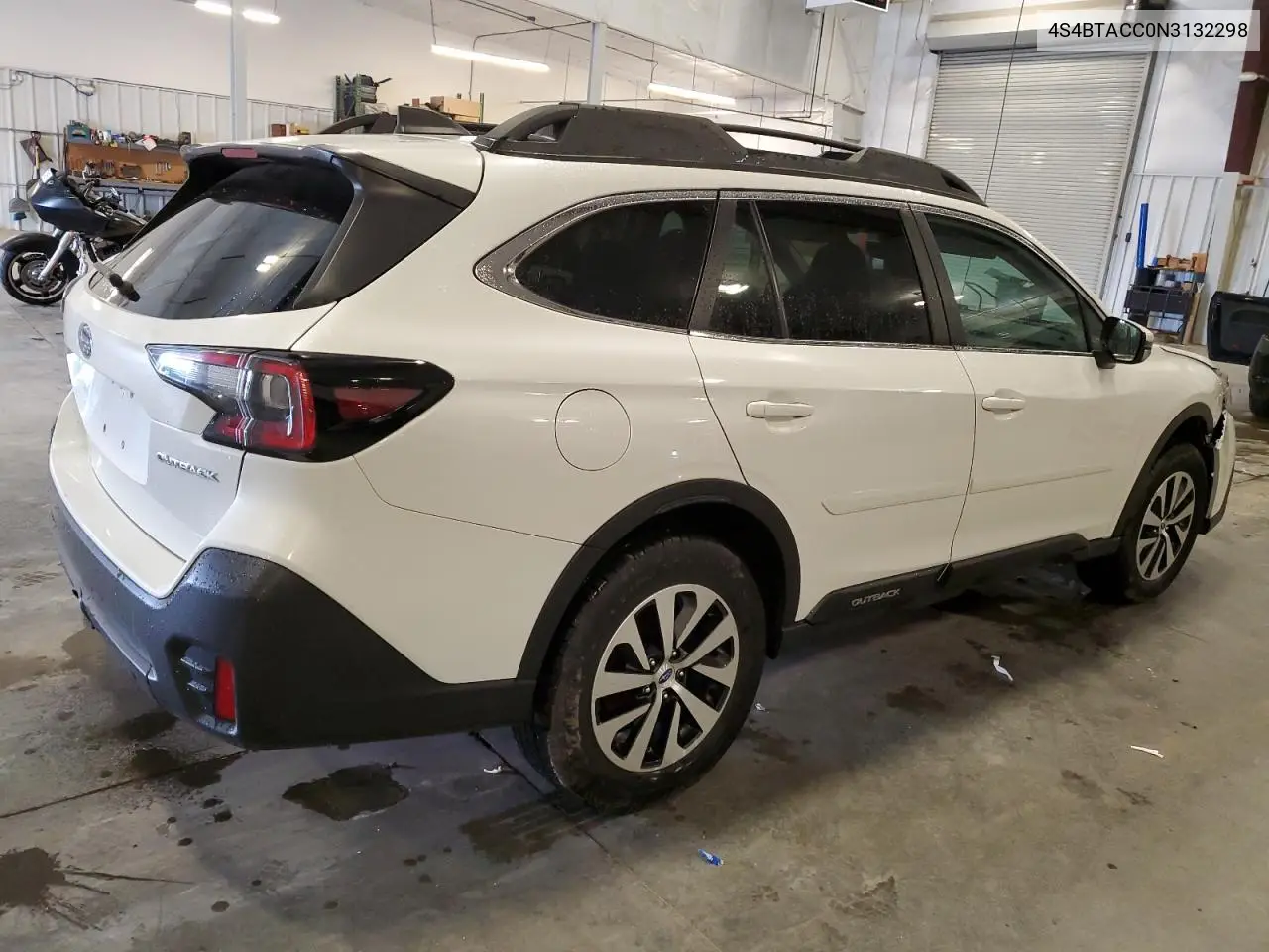 2022 Subaru Outback Premium VIN: 4S4BTACC0N3132298 Lot: 58405185