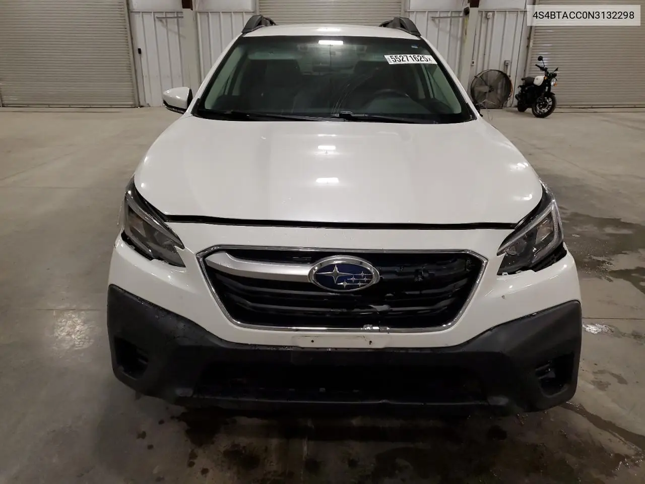 2022 Subaru Outback Premium VIN: 4S4BTACC0N3132298 Lot: 58405185