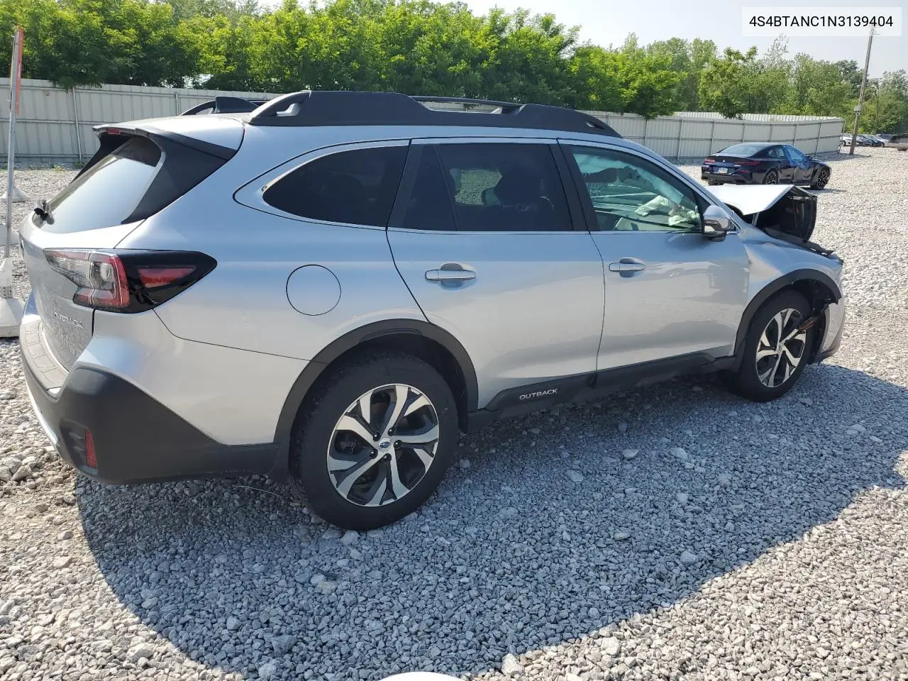 2022 Subaru Outback Limited VIN: 4S4BTANC1N3139404 Lot: 60096315