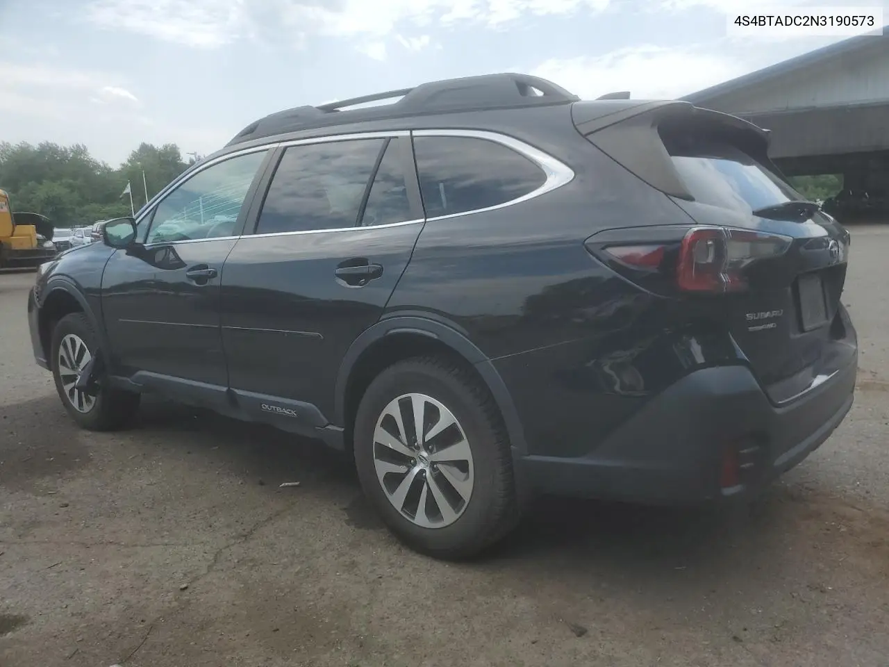 2022 Subaru Outback Premium VIN: 4S4BTADC2N3190573 Lot: 60345155