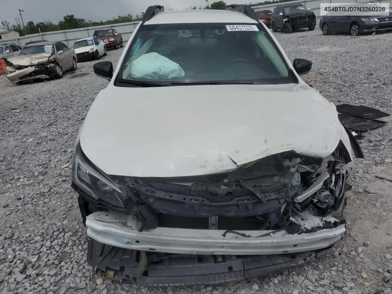 2022 Subaru Outback Onyx Edition Xt VIN: 4S4BTGJD7N3260228 Lot: 60437535