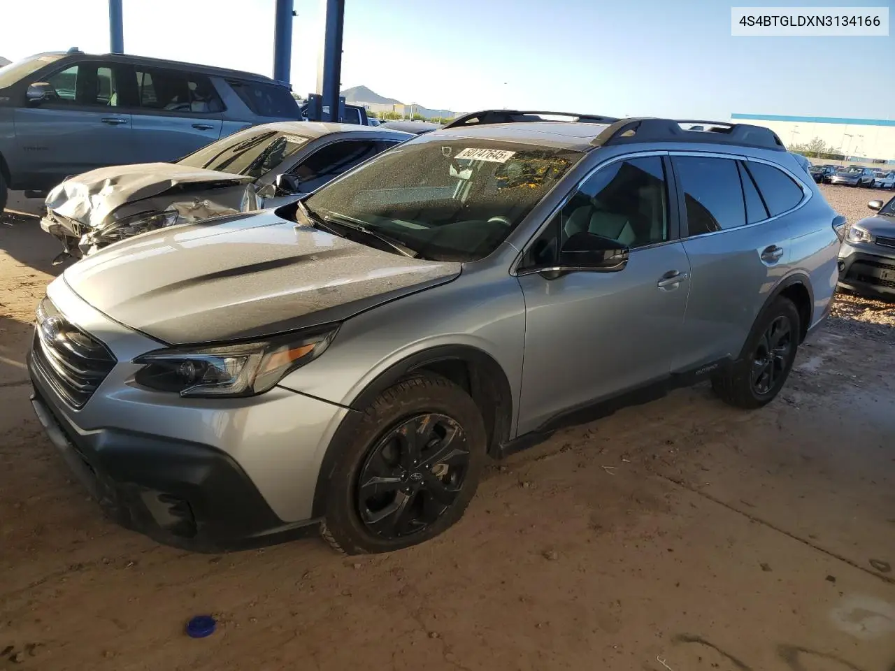 2022 Subaru Outback Onyx Edition Xt VIN: 4S4BTGLDXN3134166 Lot: 60747645
