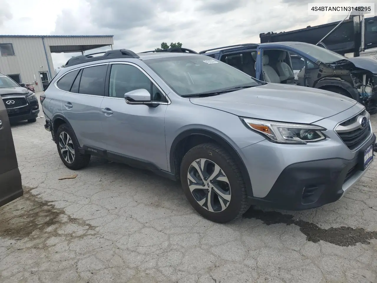 2022 Subaru Outback Limited VIN: 4S4BTANC1N3148295 Lot: 61002535
