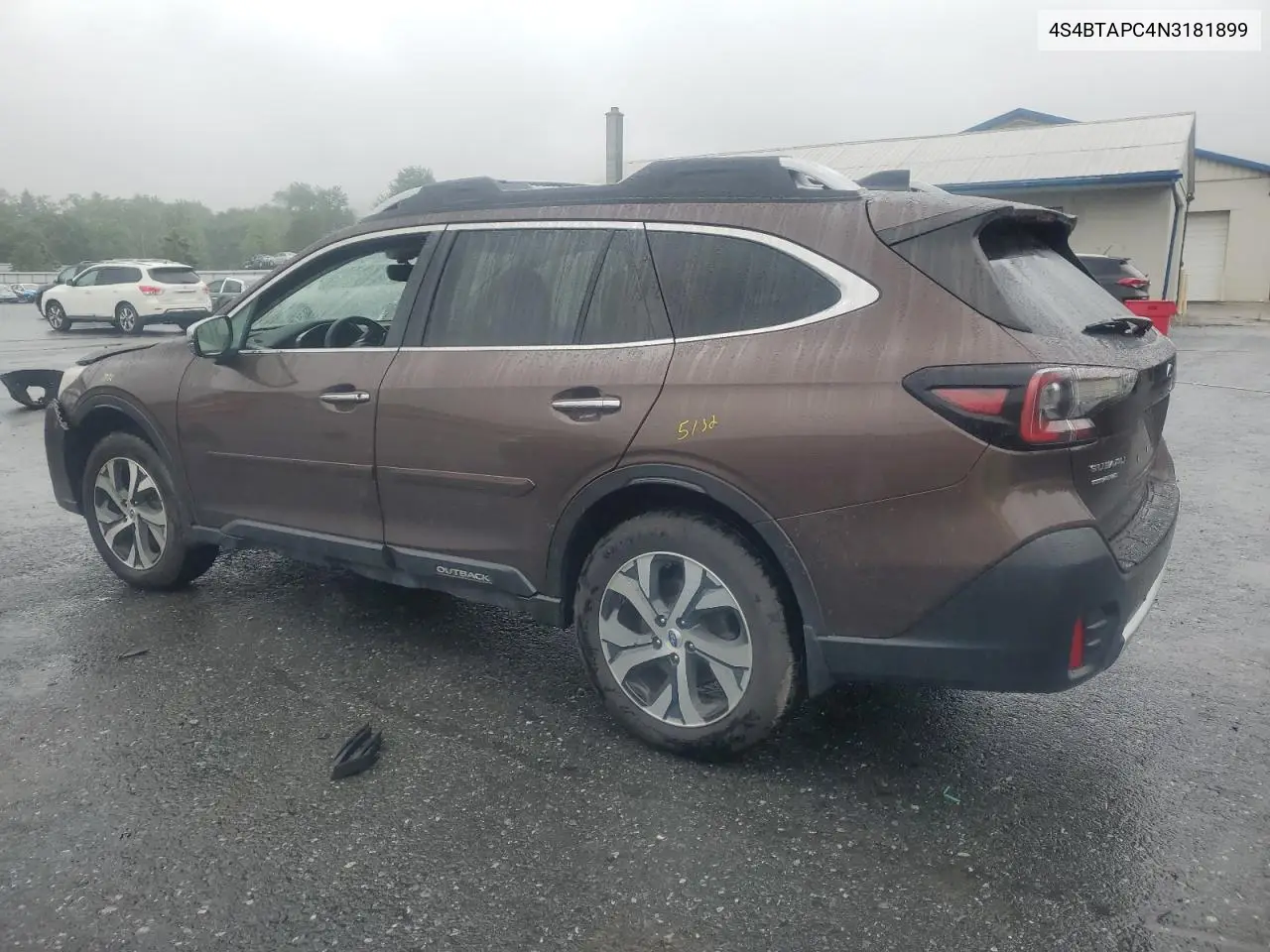 2022 Subaru Outback Touring VIN: 4S4BTAPC4N3181899 Lot: 61002835