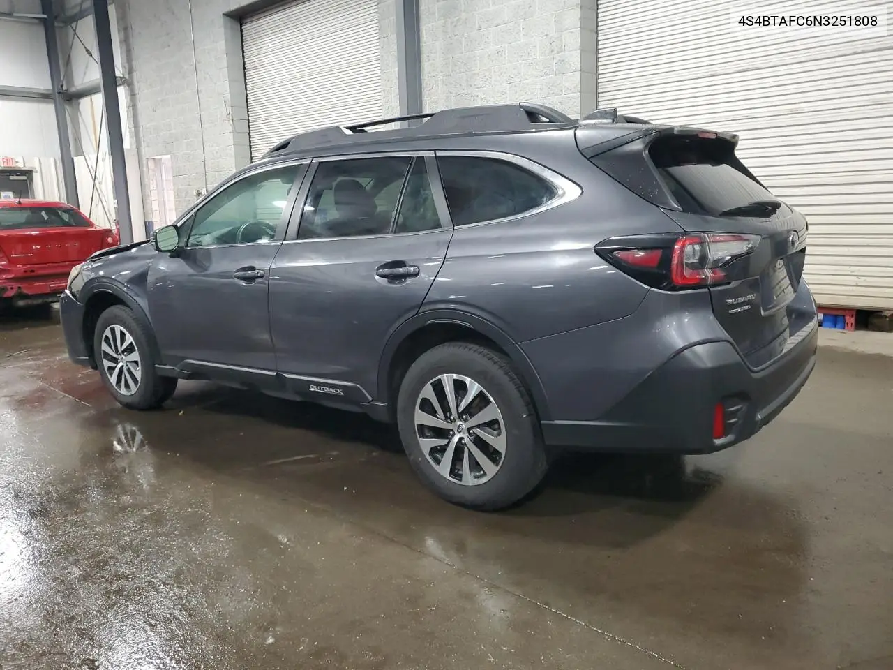 2022 Subaru Outback Premium VIN: 4S4BTAFC6N3251808 Lot: 61209985