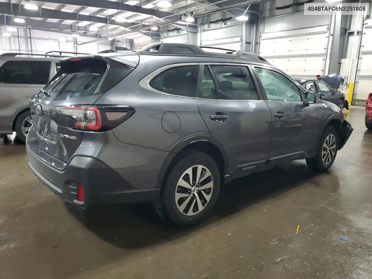 2022 Subaru Outback Premium VIN: 4S4BTAFC6N3251808 Lot: 61209985