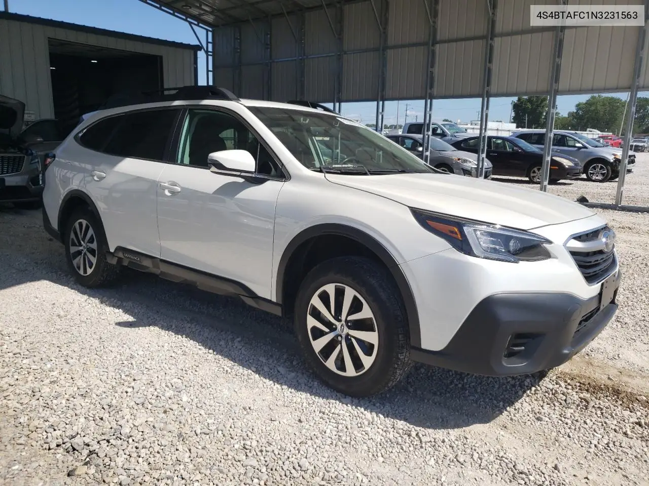 2022 Subaru Outback Premium VIN: 4S4BTAFC1N3231563 Lot: 61229795