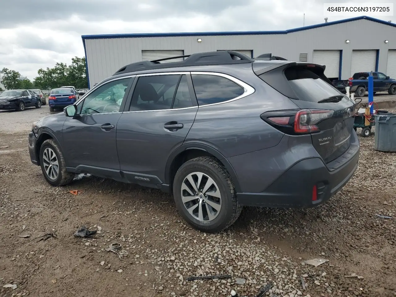 2022 Subaru Outback Premium VIN: 4S4BTACC6N3197205 Lot: 61657005