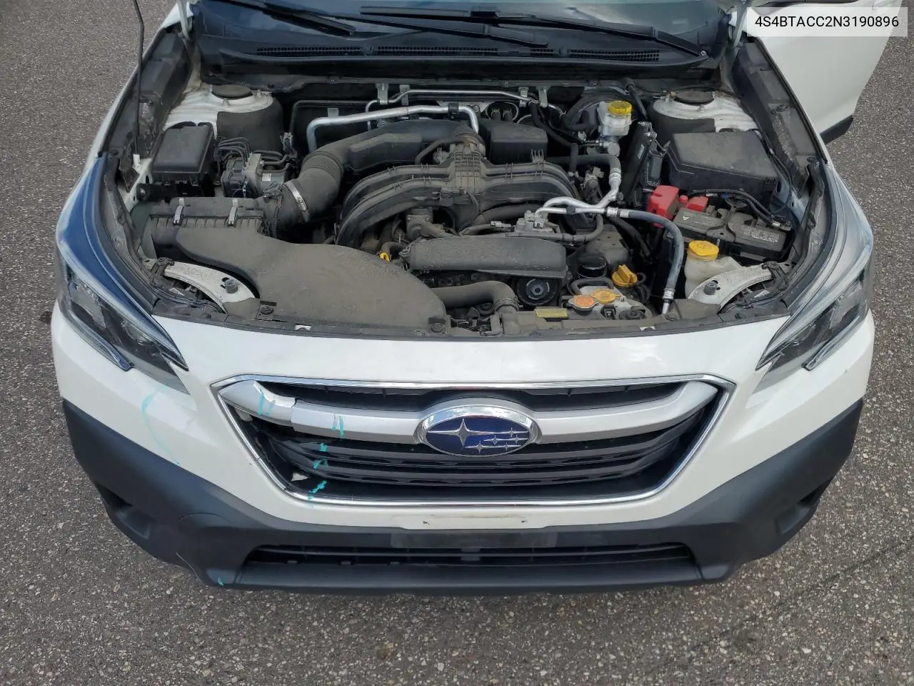 2022 Subaru Outback Premium VIN: 4S4BTACC2N3190896 Lot: 62421885