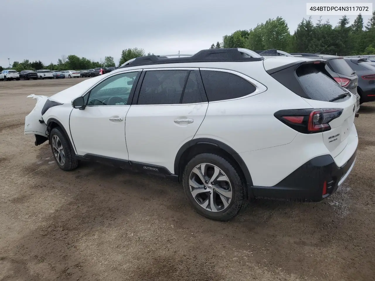 2022 Subaru Outback Premier VIN: 4S4BTDPC4N3117072 Lot: 62466685