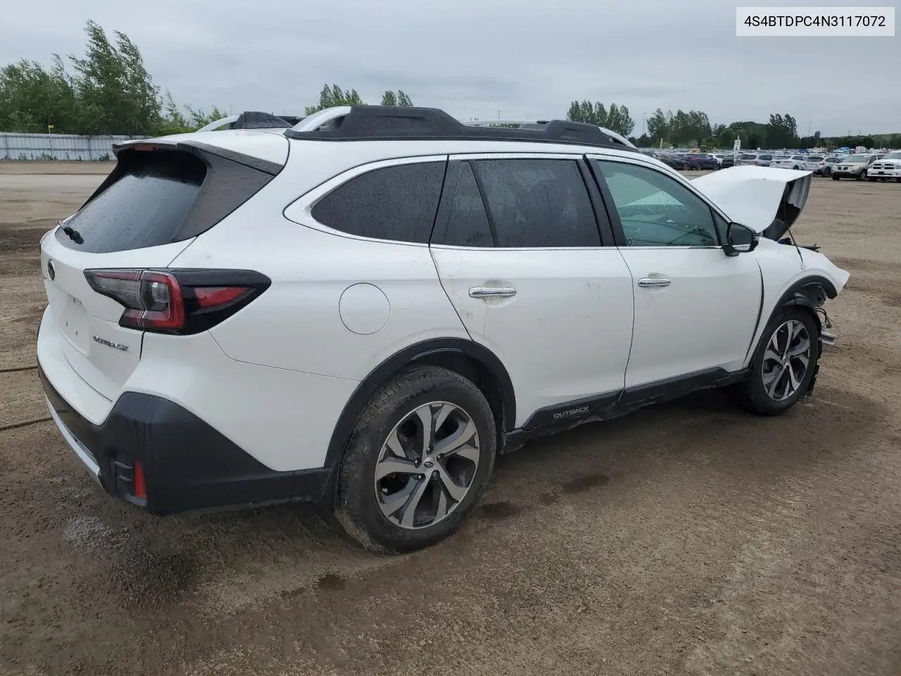 2022 Subaru Outback Premier VIN: 4S4BTDPC4N3117072 Lot: 62466685