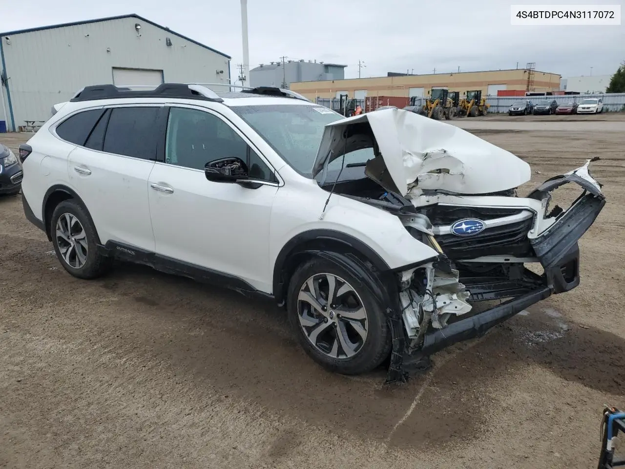 2022 Subaru Outback Premier VIN: 4S4BTDPC4N3117072 Lot: 62466685