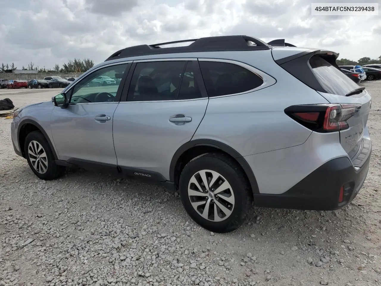 2022 Subaru Outback Premium VIN: 4S4BTAFC5N3239438 Lot: 62679545