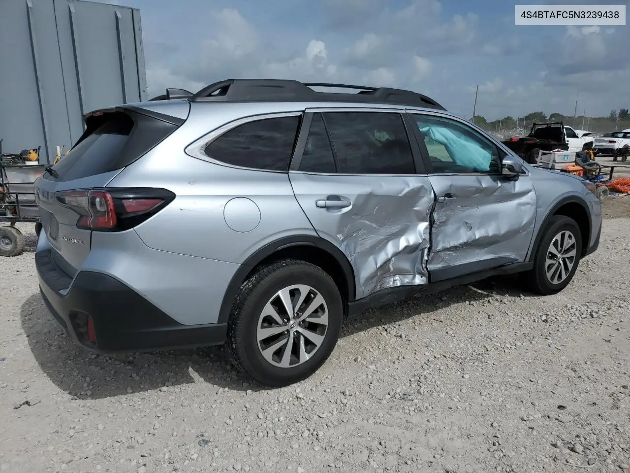 2022 Subaru Outback Premium VIN: 4S4BTAFC5N3239438 Lot: 62679545