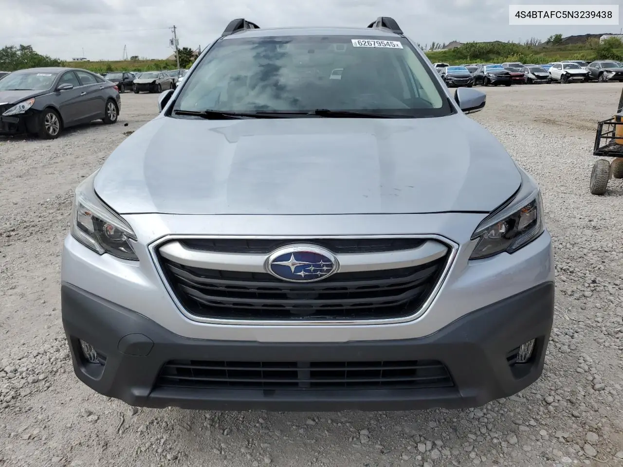 2022 Subaru Outback Premium VIN: 4S4BTAFC5N3239438 Lot: 62679545