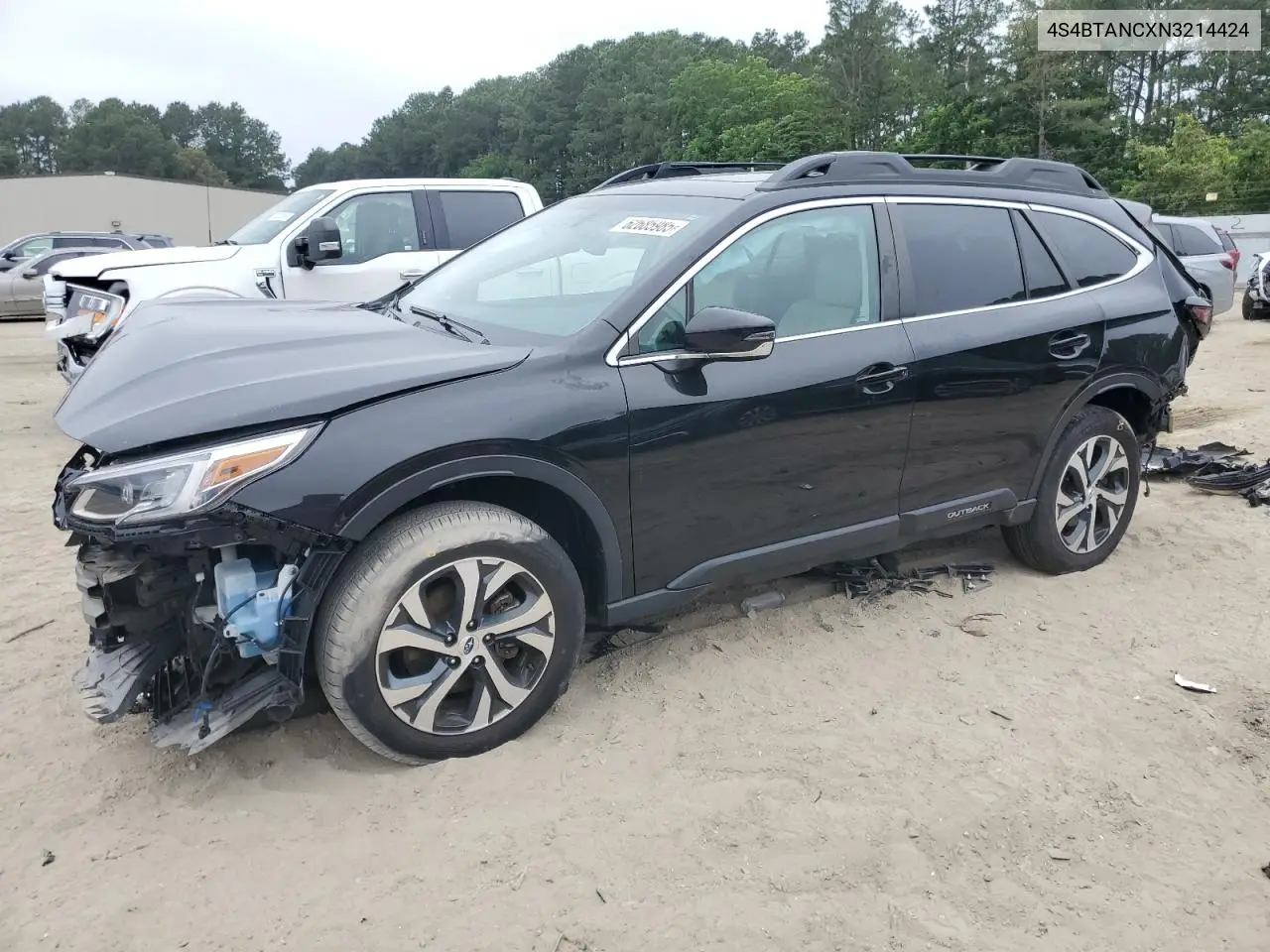2022 Subaru Outback Limited VIN: 4S4BTANCXN3214424 Lot: 62685985