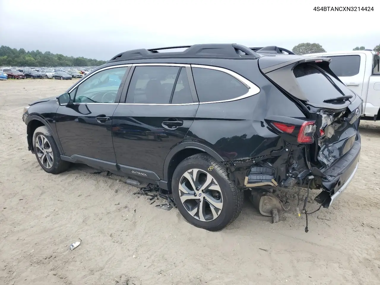2022 Subaru Outback Limited VIN: 4S4BTANCXN3214424 Lot: 62685985