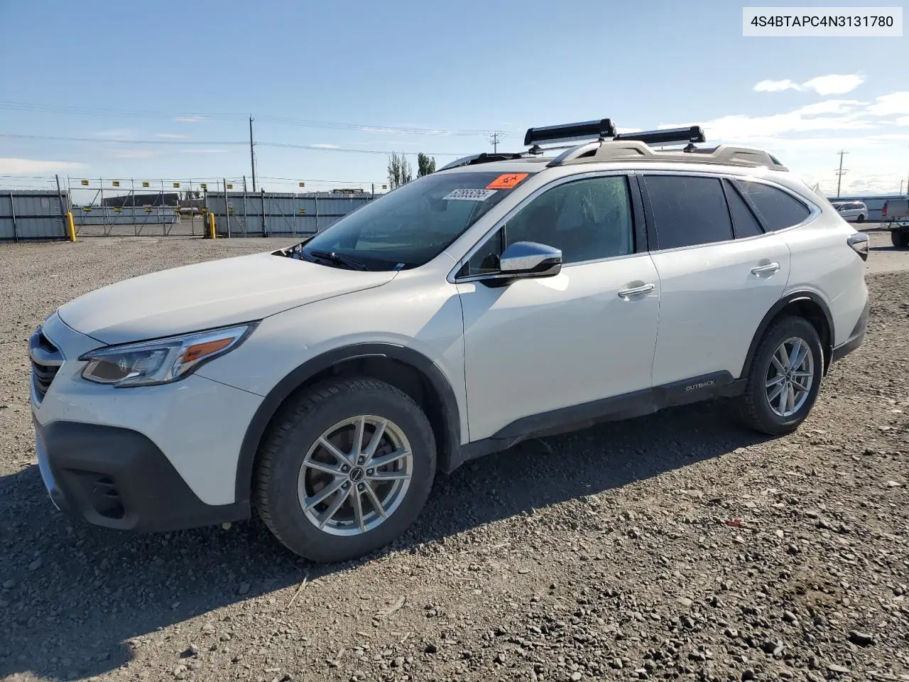 2022 Subaru Outback Touring VIN: 4S4BTAPC4N3131780 Lot: 62855265