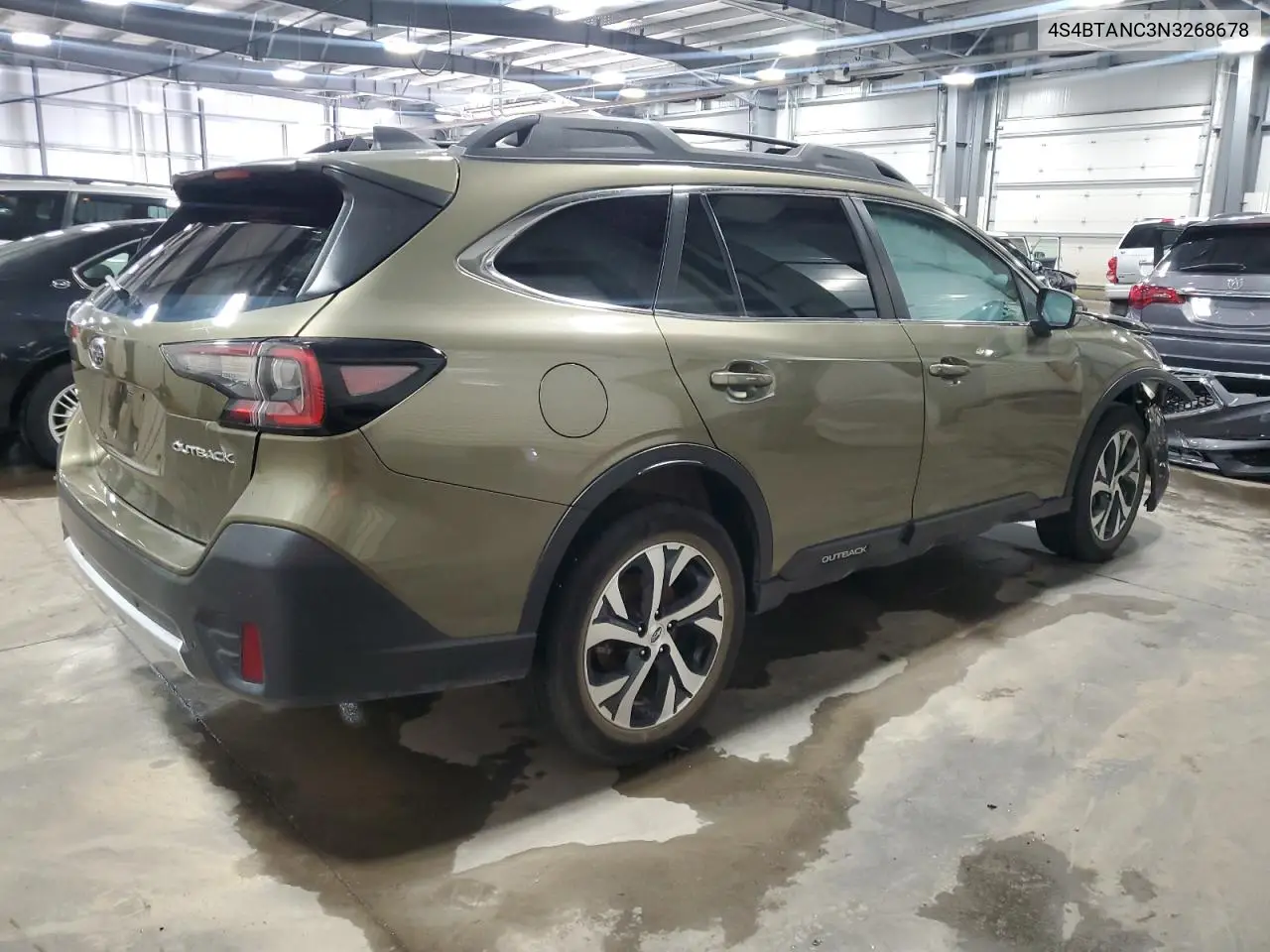 2022 Subaru Outback Limited VIN: 4S4BTANC3N3268678 Lot: 62884035