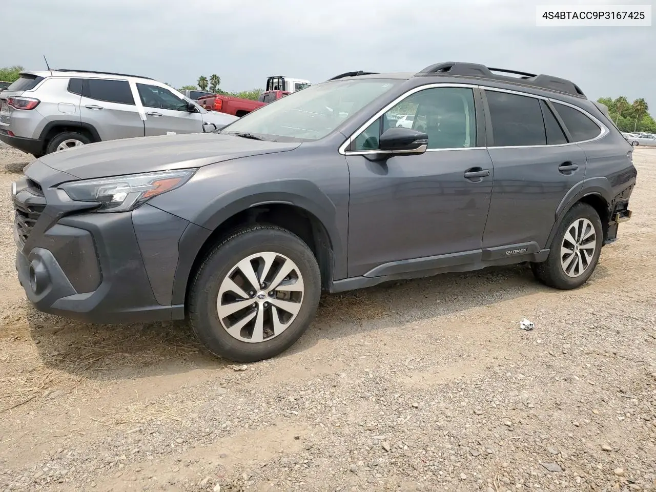 2023 Subaru Outback Premium VIN: 4S4BTACC9P3167425 Lot: 57362225