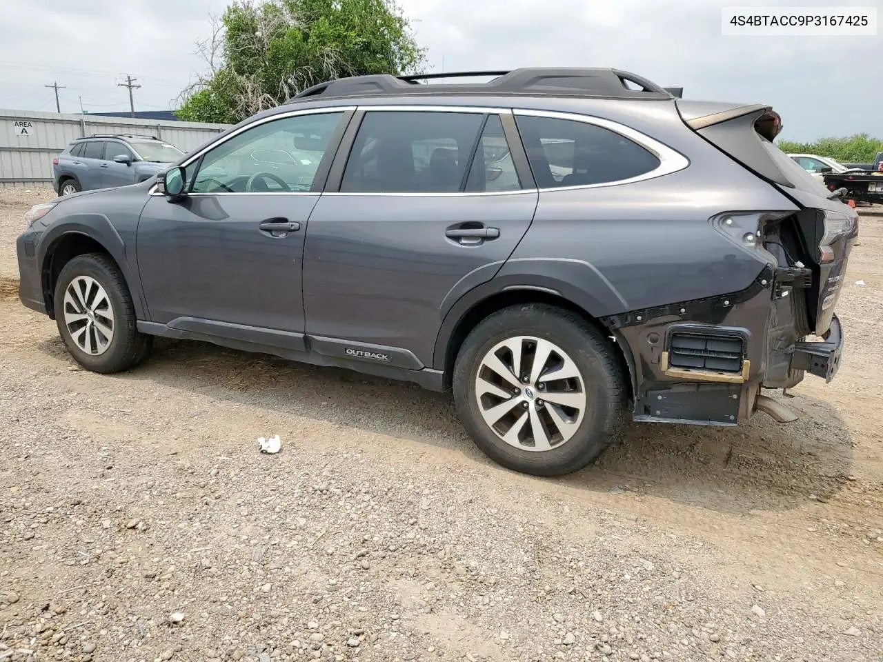 2023 Subaru Outback Premium VIN: 4S4BTACC9P3167425 Lot: 57362225