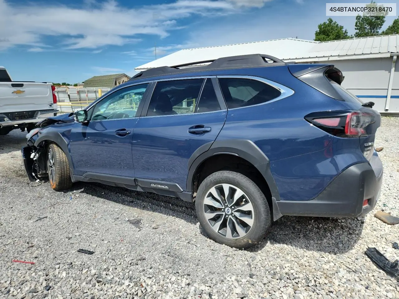 2023 Subaru Outback Limited VIN: 4S4BTANC0P3218470 Lot: 63086505