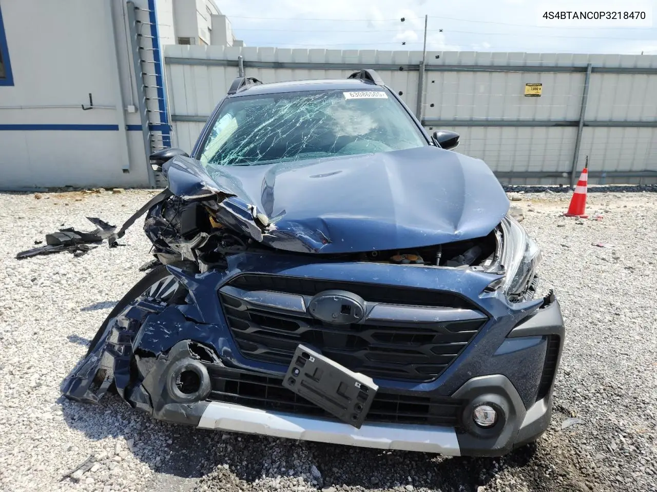 2023 Subaru Outback Limited VIN: 4S4BTANC0P3218470 Lot: 63086505