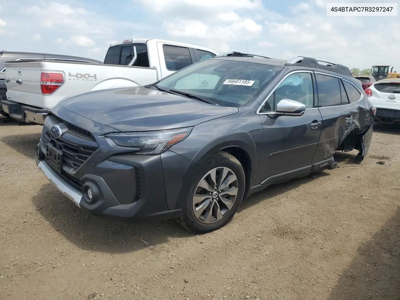 2024 Subaru Outback Touring VIN: 4S4BTAPC7R3297247 Lot: 56681195