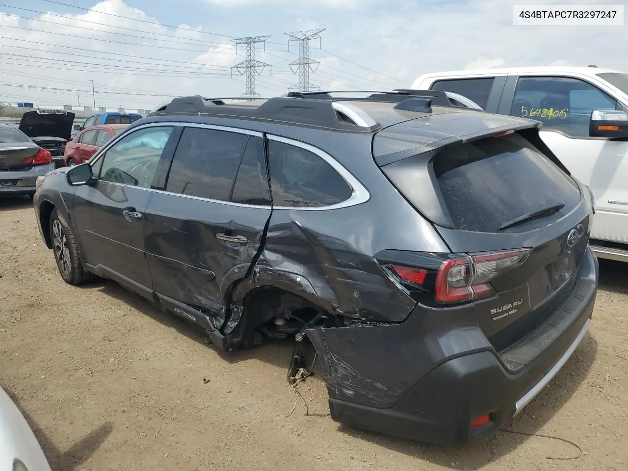 2024 Subaru Outback Touring VIN: 4S4BTAPC7R3297247 Lot: 56681195