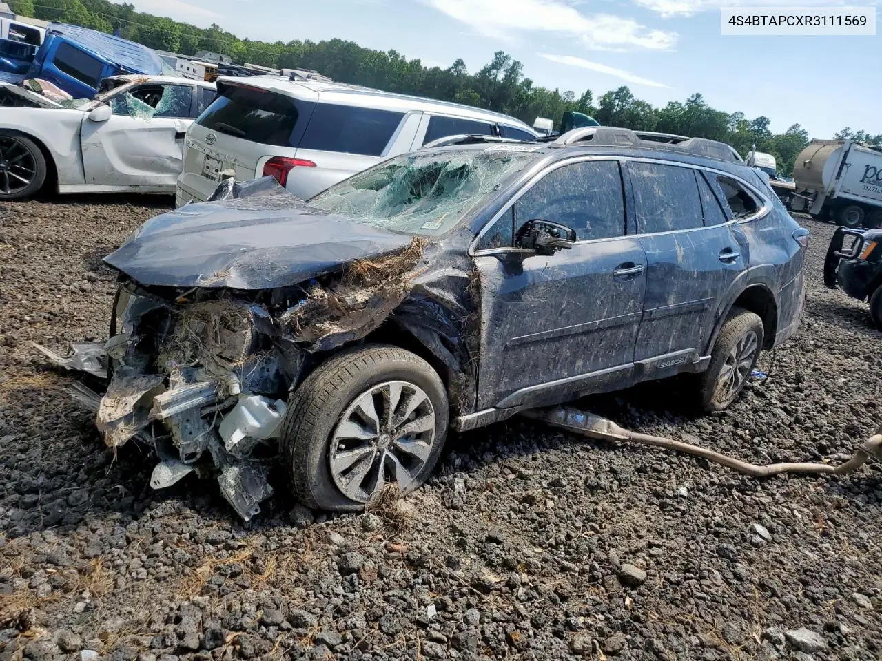 2024 Subaru Outback Touring VIN: 4S4BTAPCXR3111569 Lot: 57133135