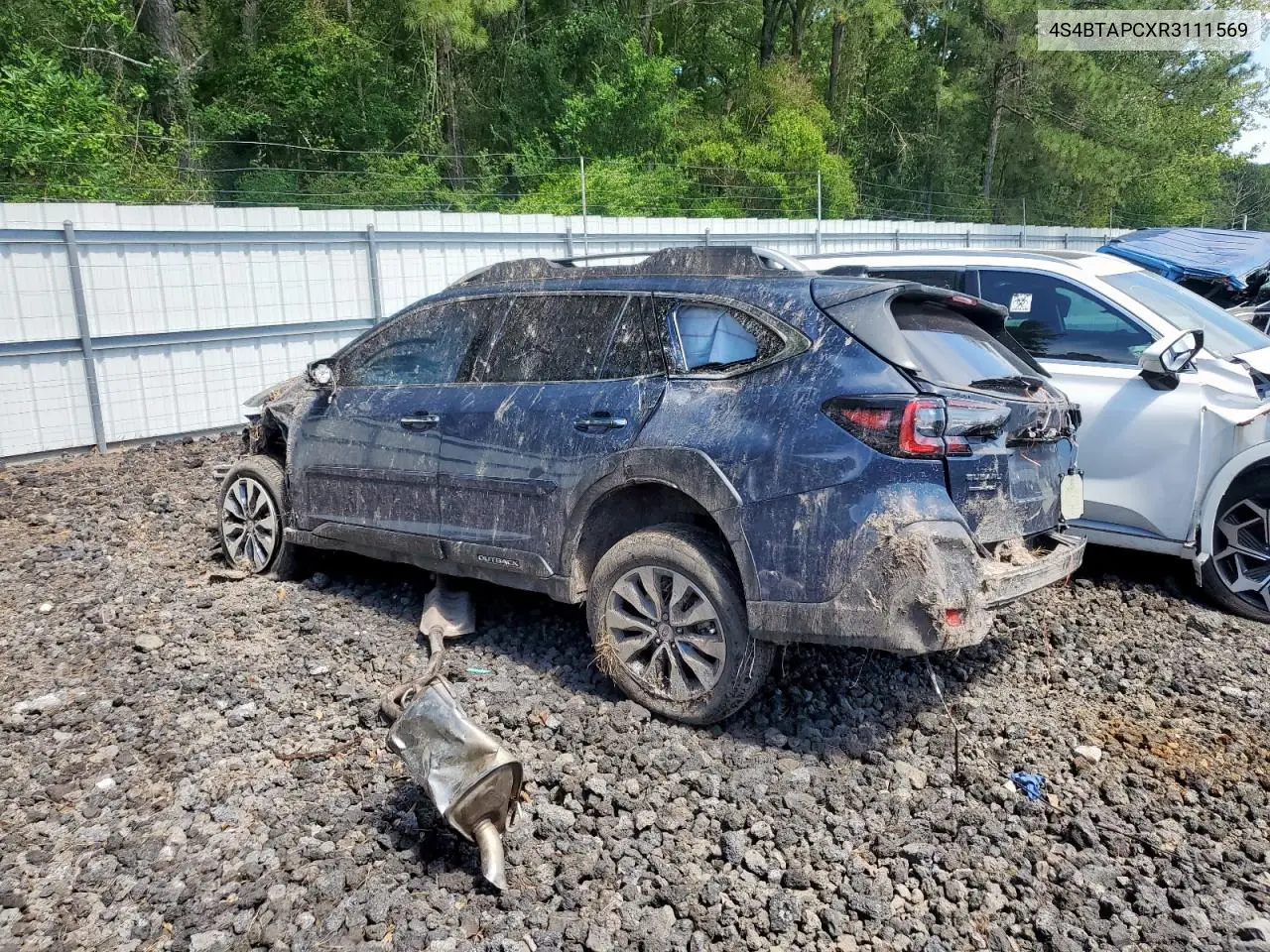 2024 Subaru Outback Touring VIN: 4S4BTAPCXR3111569 Lot: 57133135