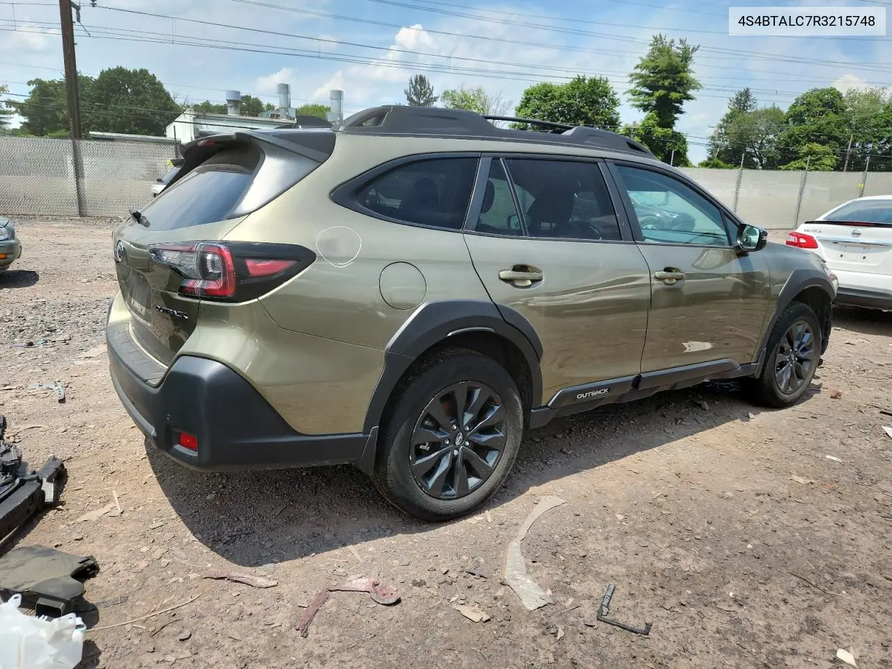 2024 Subaru Outback Onyx Edition VIN: 4S4BTALC7R3215748 Lot: 61156775