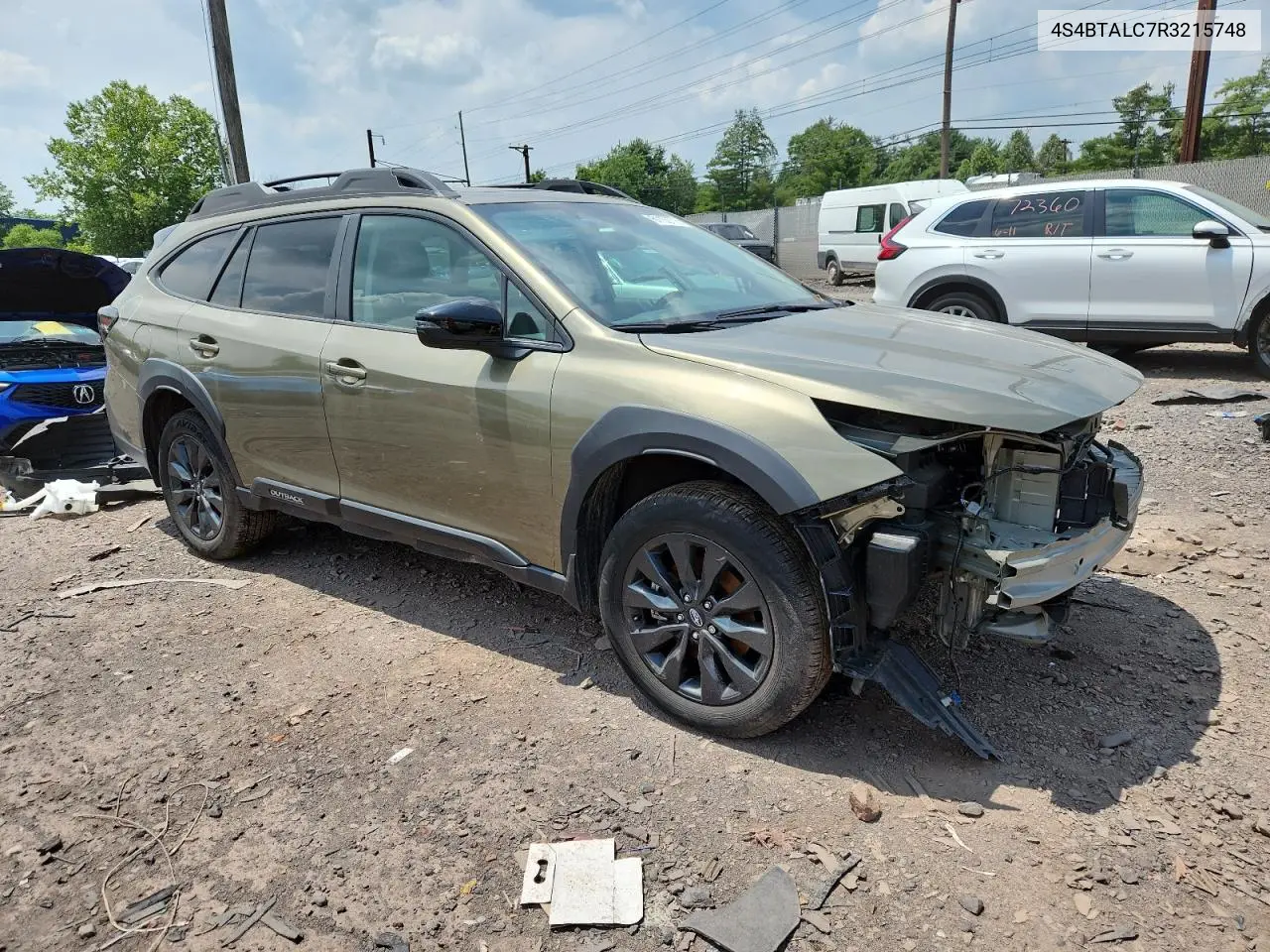2024 Subaru Outback Onyx Edition VIN: 4S4BTALC7R3215748 Lot: 61156775