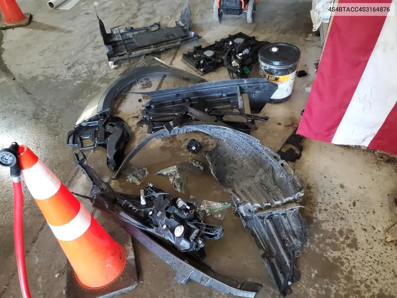 2025 Subaru Outback Premium VIN: 4S4BTACC4S3164876 Lot: 56761535